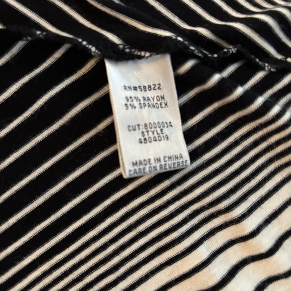 Sophie Max Black and White A-line Maxi Skirt - Picture 3 of 4